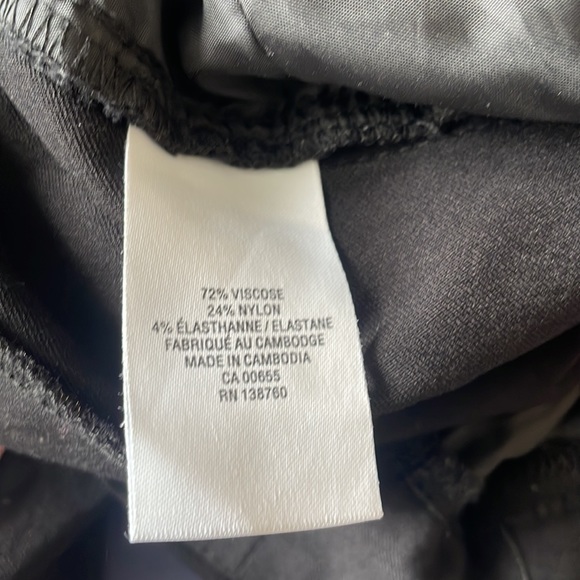 Reitmans Black Tape Pants Size 18 - Picture 7 of 7